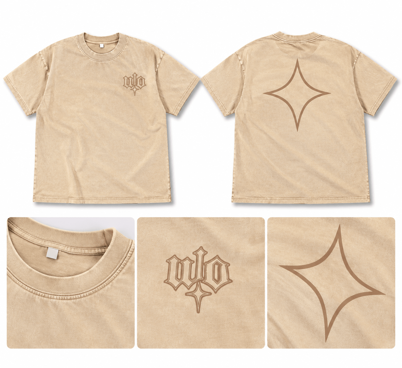 WO Acid Wash T-Shirt - WHO OVULATING